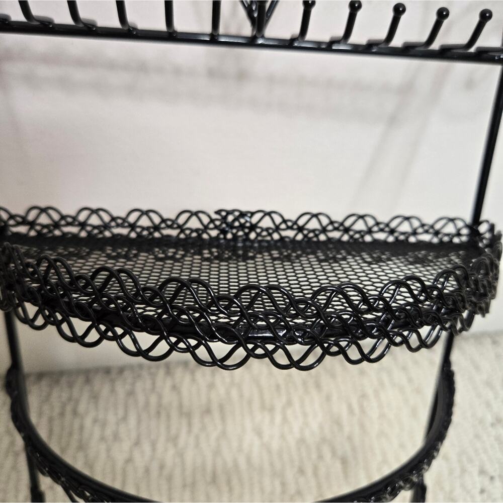 Black 4 Tier Jewelry Organizer - Picture 5 of 8